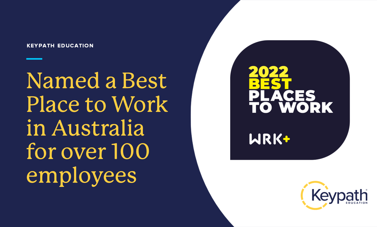 Keypath Education Named a Top Ten Best Place to Work in Australia by